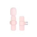 K9 Pink Wireless Lavalier Microphone with Noise Reduction
